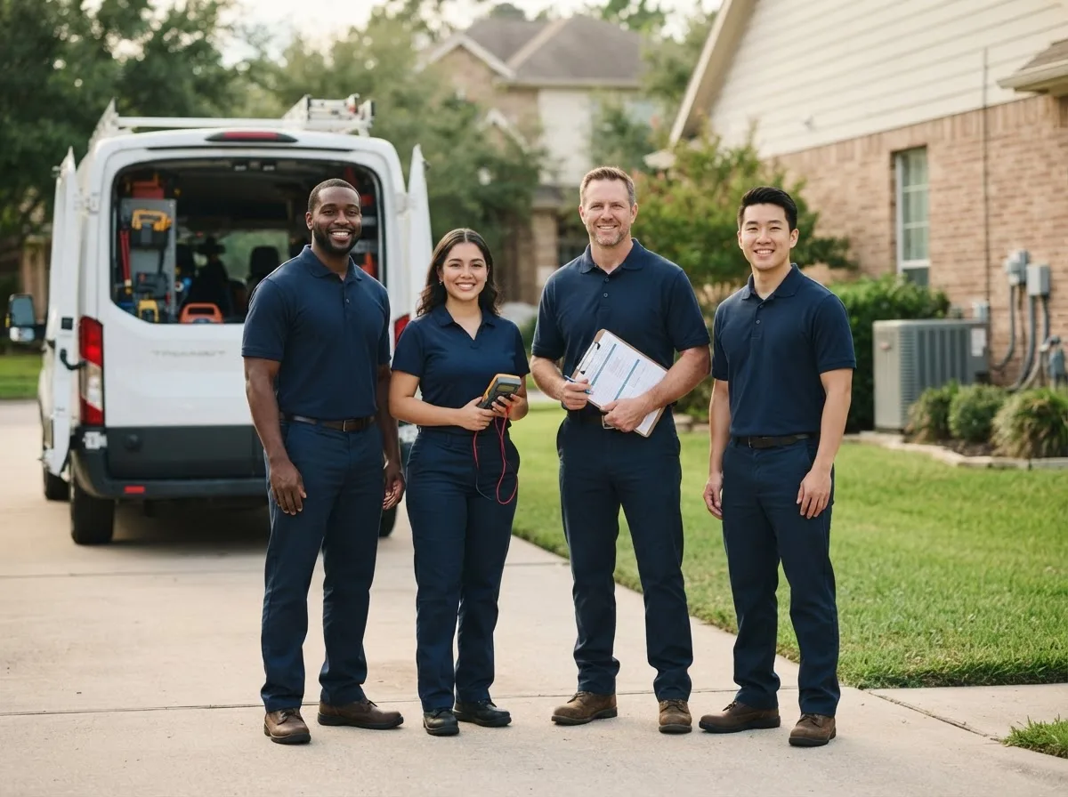 Certified HVAC technician near Plainville, MA